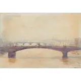 Arthur Streeton, Bridges Over the River Thames, London