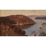 James Ranalph Jackson, Middle Harbour, oil on board