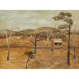 Ray Crooke, Old Cottage, oil on board