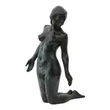 David MacKay Harrison, Zophia Kneeling, bronze, ed. 17/100