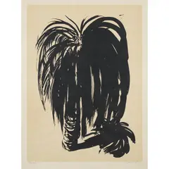 Brett Whiteley, Palm Tree 3, 1975, screenprint, ed. 1/50