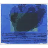 Howard Hodgkin, A Storm, 1977, lithograph and handcolouring in gouache, ed. 74/100
