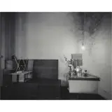 Laurence Aberhart, Interior: Small Shrine, Gong De Lin Temple Rua de S. José, Macau, 5 December, 2000, gold and selenium toned gelatin silver print