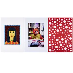 Alice's Adventures in Wonderland - Louis Vuitton Deluxe Box Set by Yayoi Kusama, 2012, complete set, comprising one screenprint and one Lambda print in colours, ed. 29/111, sold Nov 2024