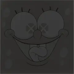 Kawsbob by Kaws, 2011, screenprint, ed. 90/100, sold Nov 2024