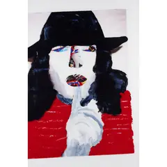 Tv Moore, 3 Micky's, 2011, colour photograph in hand painted frame