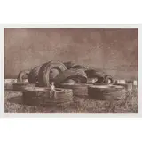Jeffrey Smart, The Cable Coils, 2001, etching and aquatint, ed. A/P II/IV