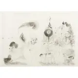 George Condo, More Sketches of Spain - For Miles Davis #12