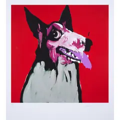 Adam Cullen, Growler (Red), 2011, archival pigment print, ed. A/P