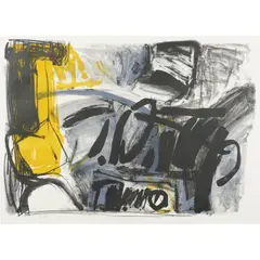Aida Tomescu, Sign II, 1986, lithograph, ed. P/P