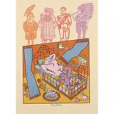 Barbara Hanrahan, Day Dream, 1977, screenprint, ed. 11/25