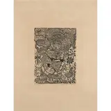 Barbara Hanrahan, Earth Mother, 1982, woodcut, ed. 32/65