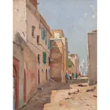 Will Ashton, Algiers, oil on canvasboard