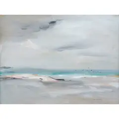 Fred Williams, (Sea and Sky), mixed media on paper