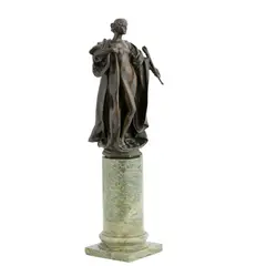 Bertram Mackennal, Vesta, c.1900, bronze