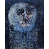 Shakespeare Sonnet by Sidney Nolan, c.1963, mixed media on paper, sold Jun 2024