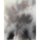 Woman and Centaur Above the City by Sidney Nolan, 1984, mixed media on paper, sold Jun 2024