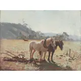 Ernest Buckmaster, Sunlit Morning, 1930, oil on canvas
