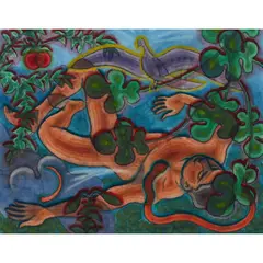 Weaver Hawkins, Adam, 1962, watercolour on paper