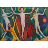 Nancy Borlase, Ascension, 1959, oil on board