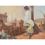 Jack John Noel Kilgour, Must This Be Their Fate, 1971, oil on canvas