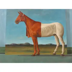 John Kelly, First Past the Post-Modern, 1998, oil on linen