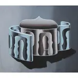 Paul Boston, Round House, 2016, acrylic on board