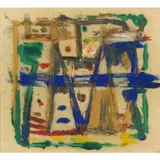 Sidney Nolan, Abstract, c.1939, monotype on paper