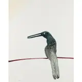 Bird by Sidney Nolan, 1984, mixed media on paper, sold Feb 2024