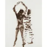 Mrs Fraser and Convict by Sidney Nolan, c.1961, mixed media on paper, sold Feb 2024