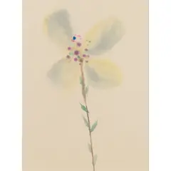 Flower by Sidney Nolan, c.1952, watercolour on paper, sold Feb 2024