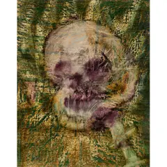 Sonnet 55 by Sidney Nolan, 1963, mixed media on paper, sold Feb 2024