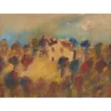 Sidney Nolan, House Among Trees