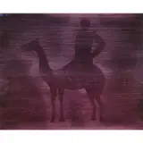 Australian Explorer and Camel by Sidney Nolan, c.1963, mixed media on paper, sold Feb 2024