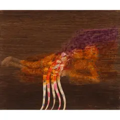 Prometheus by Sidney Nolan, 1968, mixed media on paper, sold Feb 2024