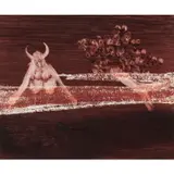 Lowell - Prometheus: Io and Argus by Sidney Nolan, 1967, mixed media on paper, sold Feb 2024