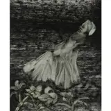 My Old Nurse and Servant, Whose Great Heart Made You Jealous, is Dead and Sleeps Apart From Us. Shouldn't We Bring Her a Few Flowers? by Sidney Nolan, 1965, mixed media on paper, sold Feb 2024
