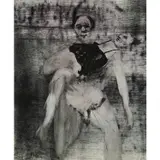 The Voyage by Sidney Nolan, 1965, mixed media on paper, sold Feb 2024