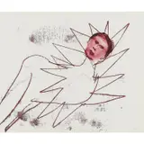 Angel by Sidney Nolan, c.1967, mixed media transfer drawing on paper, sold Feb 2024