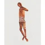 Italian Figure by Sidney Nolan, c.1954, mixed media on paper, sold Feb 2024