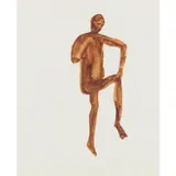 Greek Athlete by Sidney Nolan, c.1955, mixed media on paper, sold Feb 2024