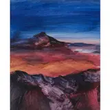 Arizona, USA by Sidney Nolan, c.1959, mixed media on paper, sold Feb 2024