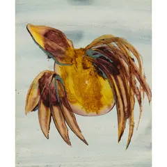 Bird by Sidney Nolan, 1969, mixed media on paper, sold Feb 2024