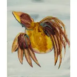 Bird by Sidney Nolan, 1969, mixed media on paper, sold Feb 2024