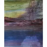 Louisiana, USA by Sidney Nolan, c.1959, mixed media on paper, sold Feb 2024