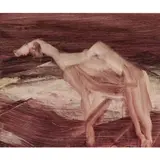 Camel by Sidney Nolan, mixed media on paper, sold Feb 2024