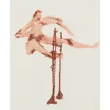ANZAC – Soldier Jumping by Sidney Nolan, c.1957, mixed media on paper, sold Feb 2024
