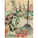 Cressida Campbell, Vegetable Garden, 1988, screenprint, ed. 47/99