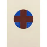 John Nixon, Untitled, 1990, woodcut, ed. P/P