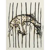 Brett Whiteley, Hyena, 1965, screenprint, ed. 48/70